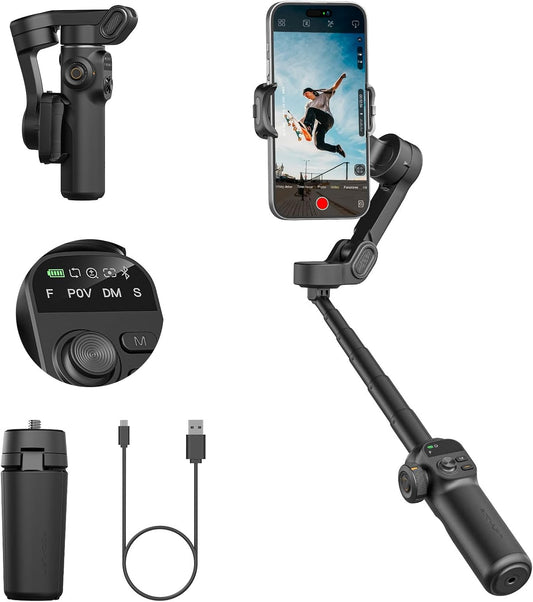 Aochuan Smart X2 Stabilisateur Smartphone 3 Axes avec Suivi IA