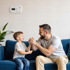 Détecteur de Monoxyde de Carbone Intelligent avec affichage - Protégez votre famille des intoxications